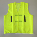 Yellow cheap mesh safety vest with reflective band UAE